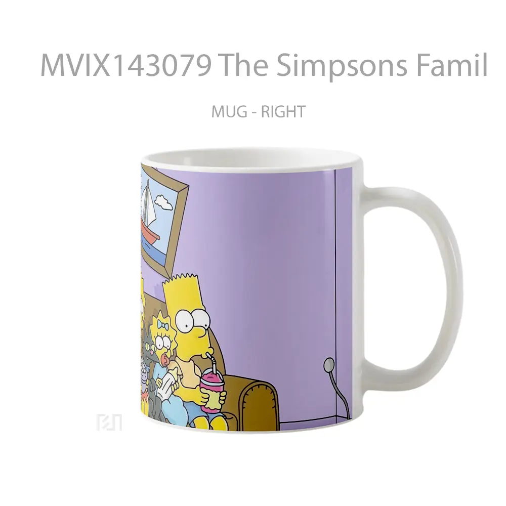 Mug The Simpsons Famil Gelas Keramik Unik - All-side / Desain