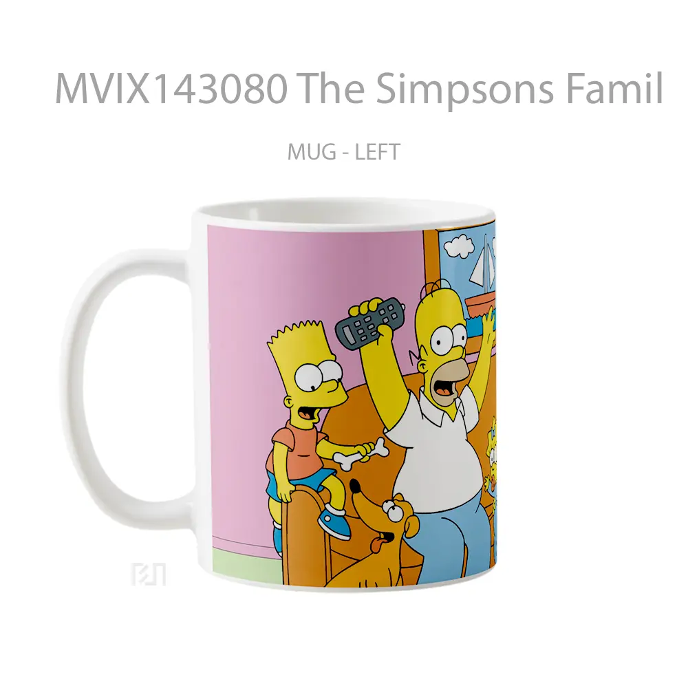Mug The Simpsons Famil Gelas Keramik Unik - All-side / Desain