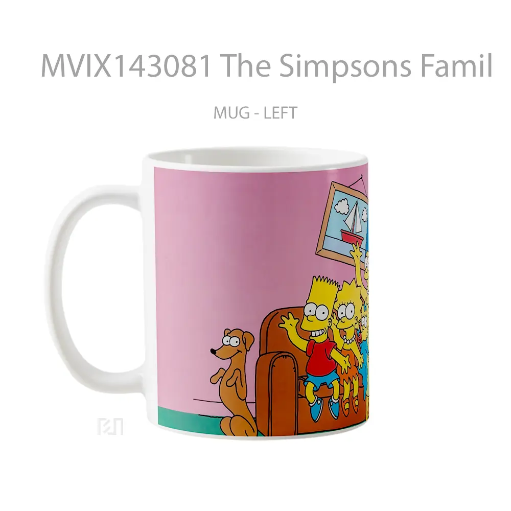 Mug The Simpsons Famil Gelas Keramik Unik - All-side / Desain