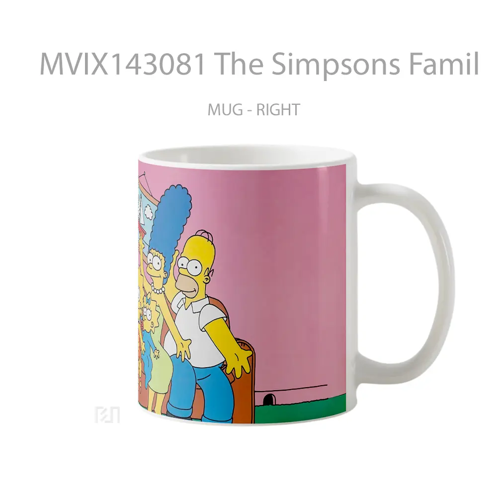 Mug The Simpsons Famil Gelas Keramik Unik - All-side / Desain