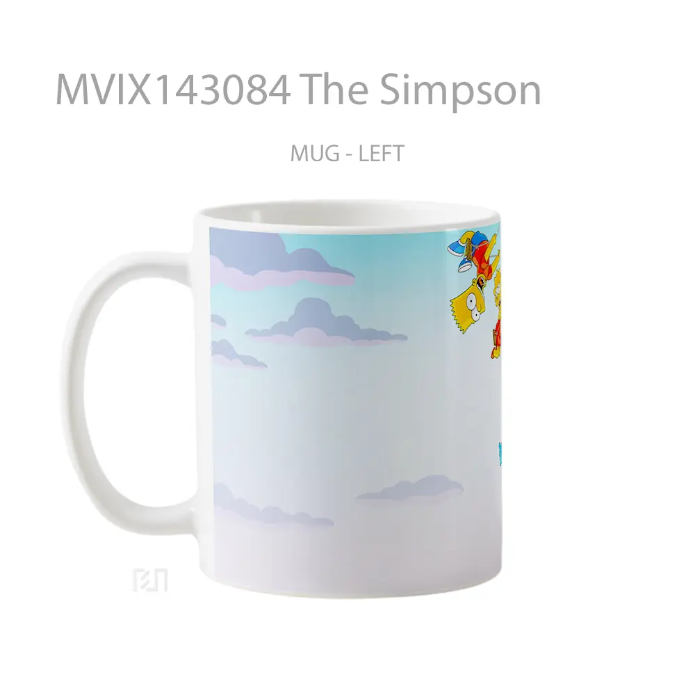 Mug The Simpson Gelas Keramik Unik - All-side / Desain