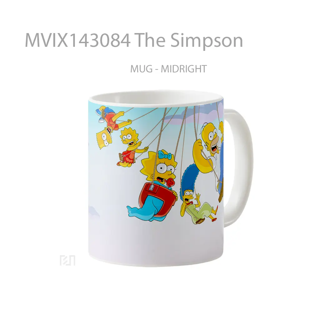 Mug The Simpson Gelas Keramik Unik - All-side / Desain