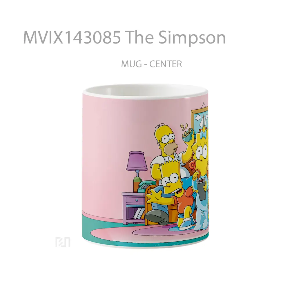 Mug The Simpson Gelas Keramik Unik