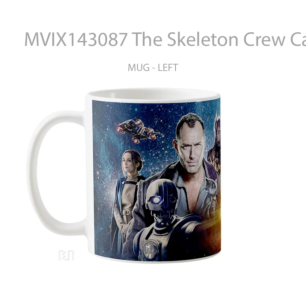 Mug The Skeleton Crew Cast Star Wars Series Gelas Keramik Unik - All-side / Desain