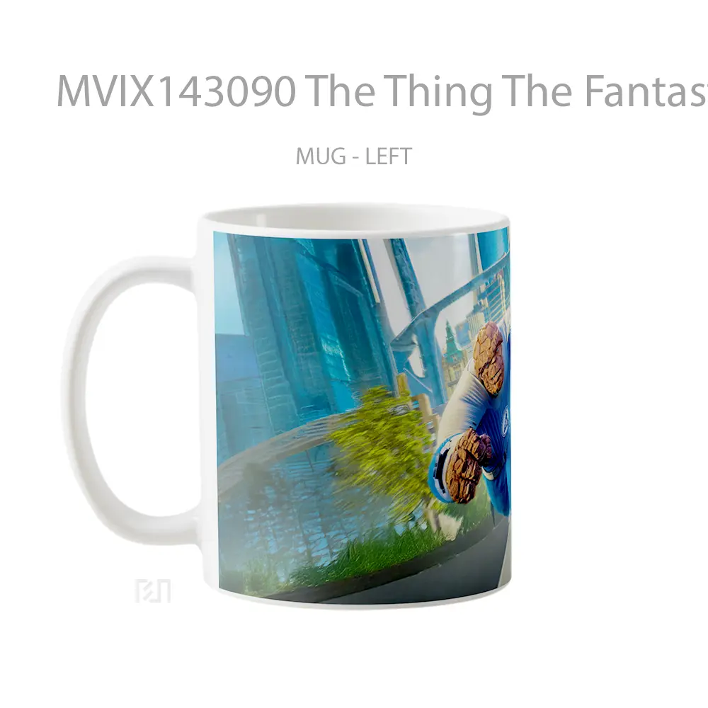 Mug The Thing The Fantastic 4 First Steps Gelas Keramik Unik - All-side / Desain