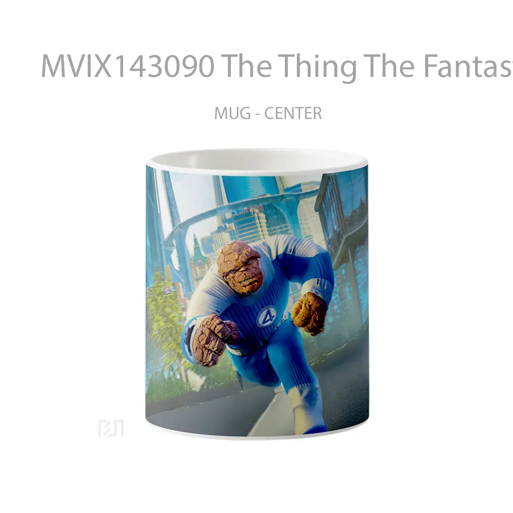 Mug The Thing The Fantastic 4 First Steps Gelas Keramik Unik