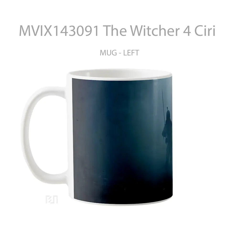 Mug The Witcher 4 Ciri Gelas Keramik Unik - All-side / Desain