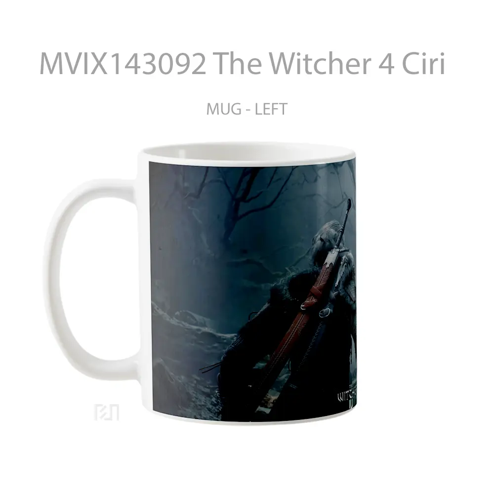 Mug The Witcher 4 Ciri Gelas Keramik Unik - All-side / Desain