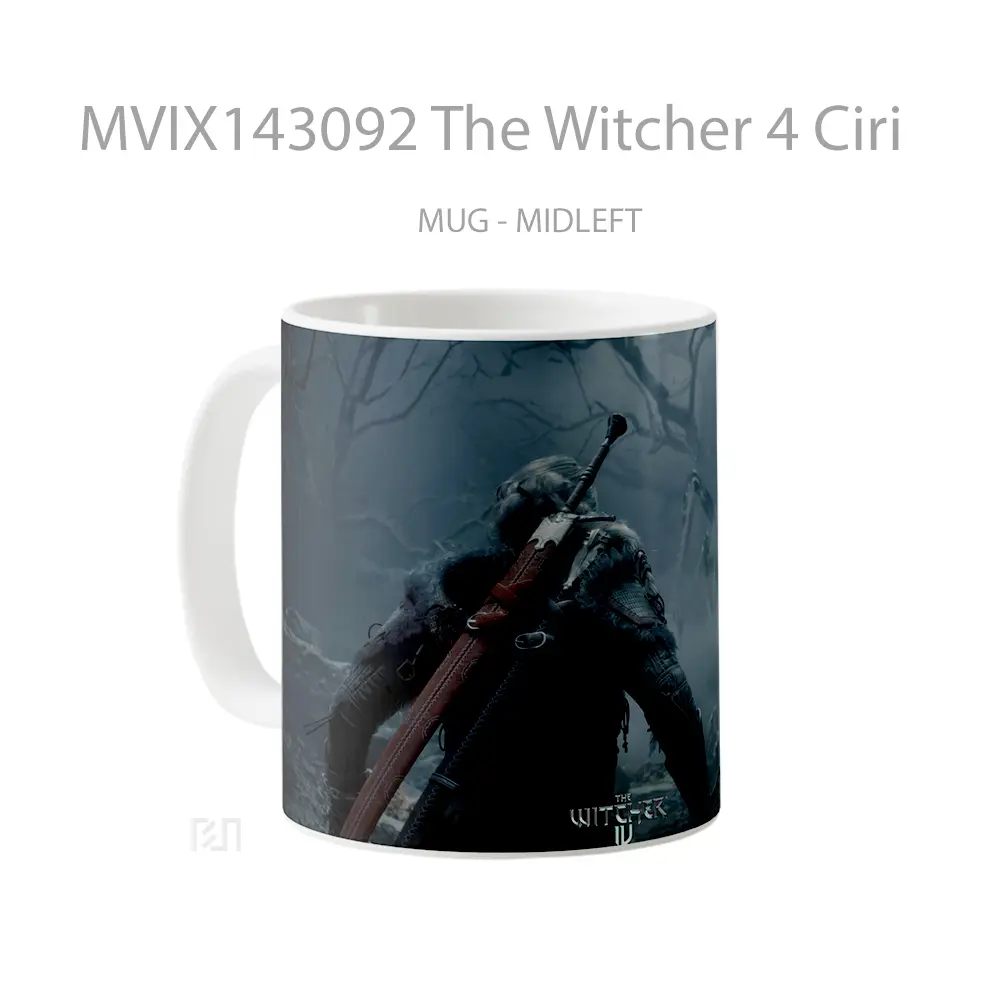 Mug The Witcher 4 Ciri Gelas Keramik Unik - All-side / Desain