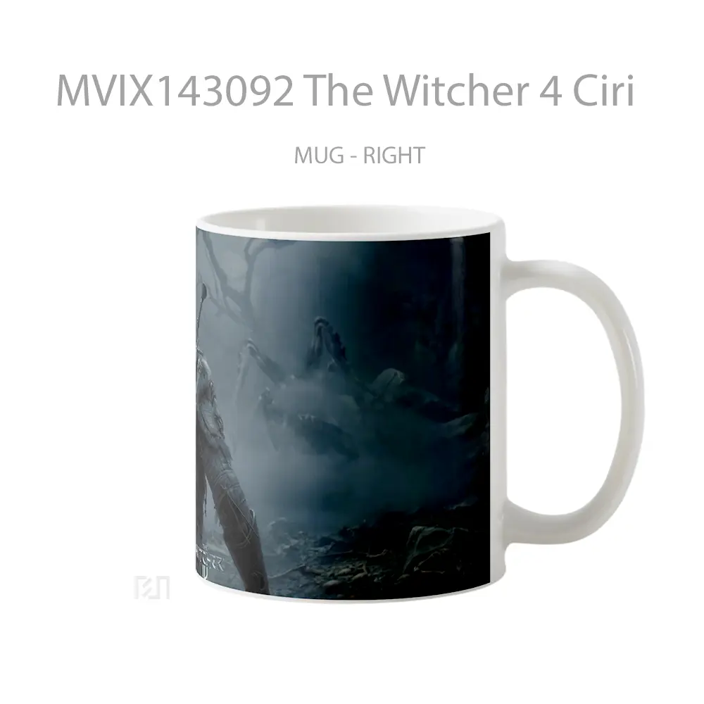 Mug The Witcher 4 Ciri Gelas Keramik Unik - All-side / Desain