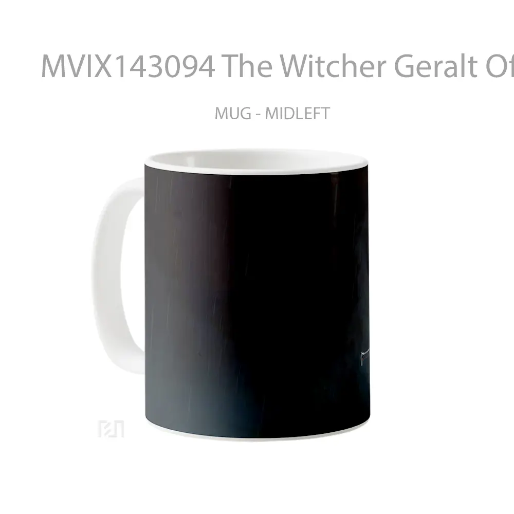 Mug The Witcher Geralt Of Rivia Sword Gelas Keramik Unik - All-side / Desain