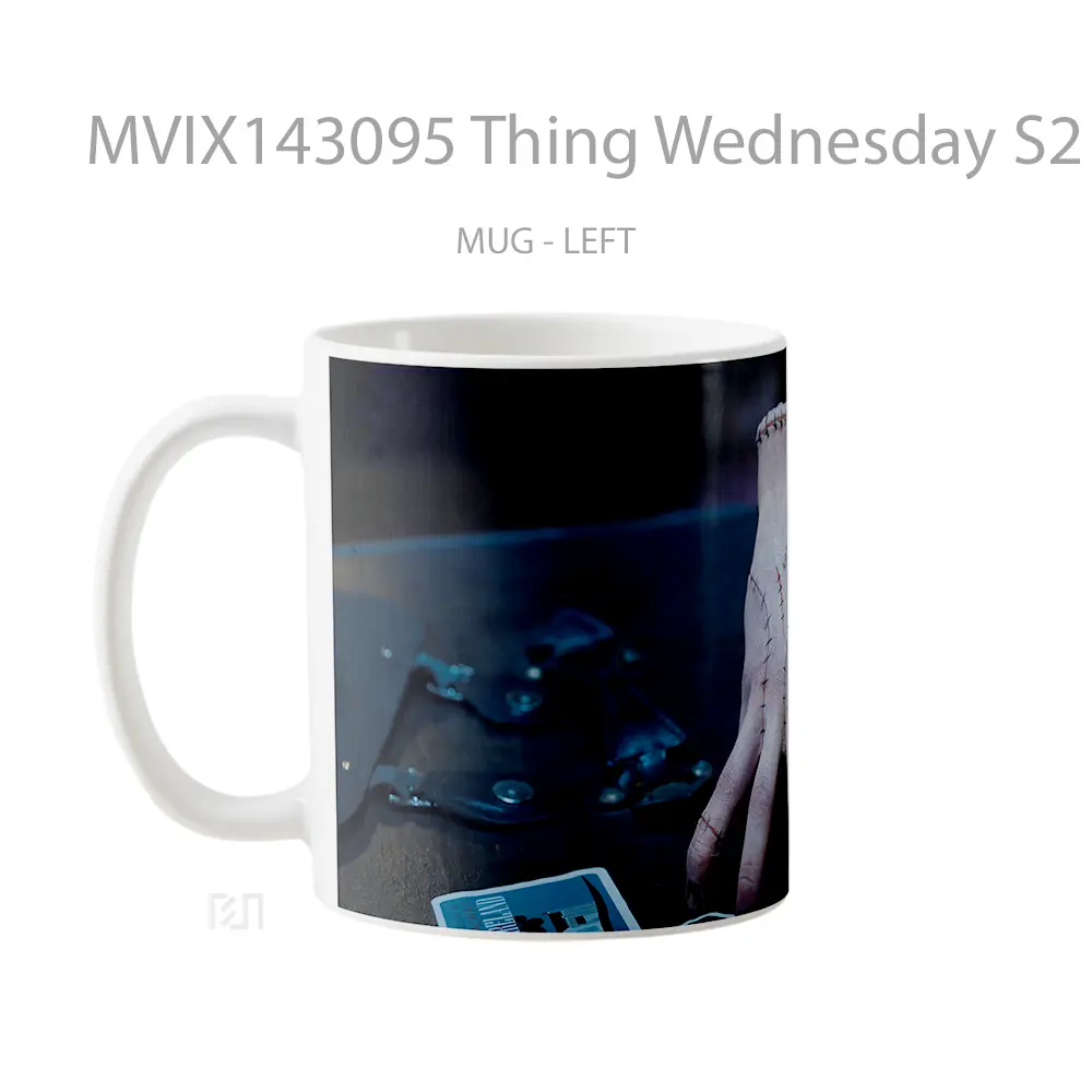 Mug Thing Wednesday S2 Gelas Keramik Unik - All-side / Desain