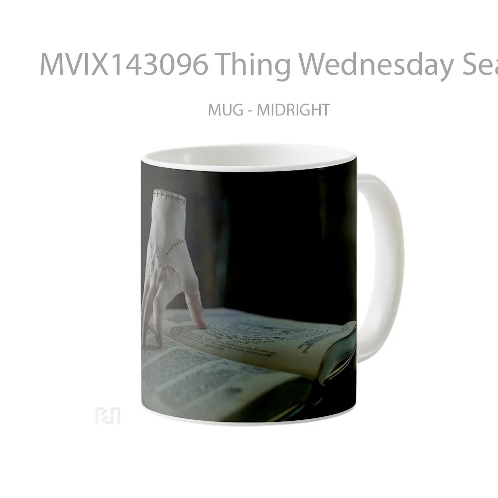 Mug Thing Wednesday Season 2 Gelas Pemandangan Alam - All-side / Desain