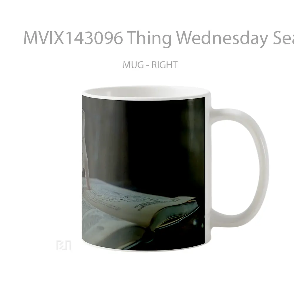 Mug Thing Wednesday Season 2 Gelas Pemandangan Alam - All-side / Desain