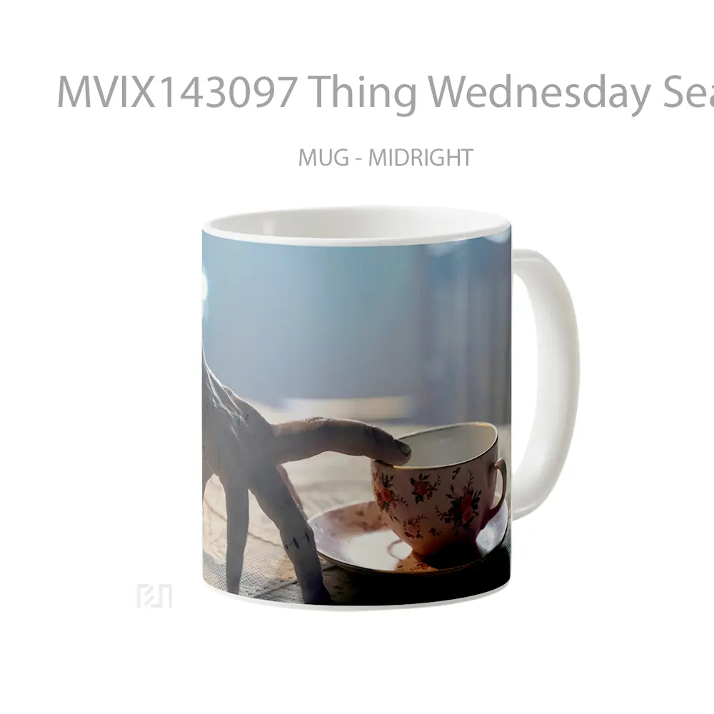 Mug Thing Wednesday Season 2 Gelas Pemandangan Alam - All-side / Desain