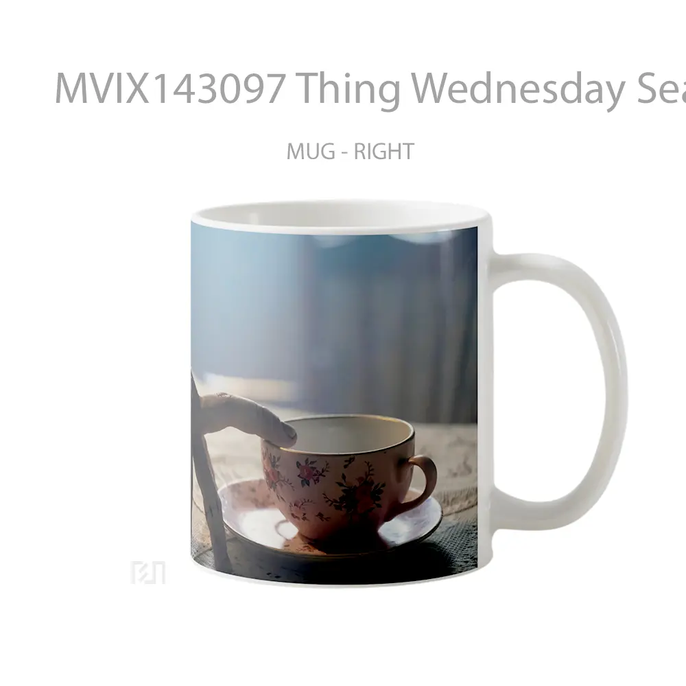 Mug Thing Wednesday Season 2 Gelas Pemandangan Alam - All-side / Desain