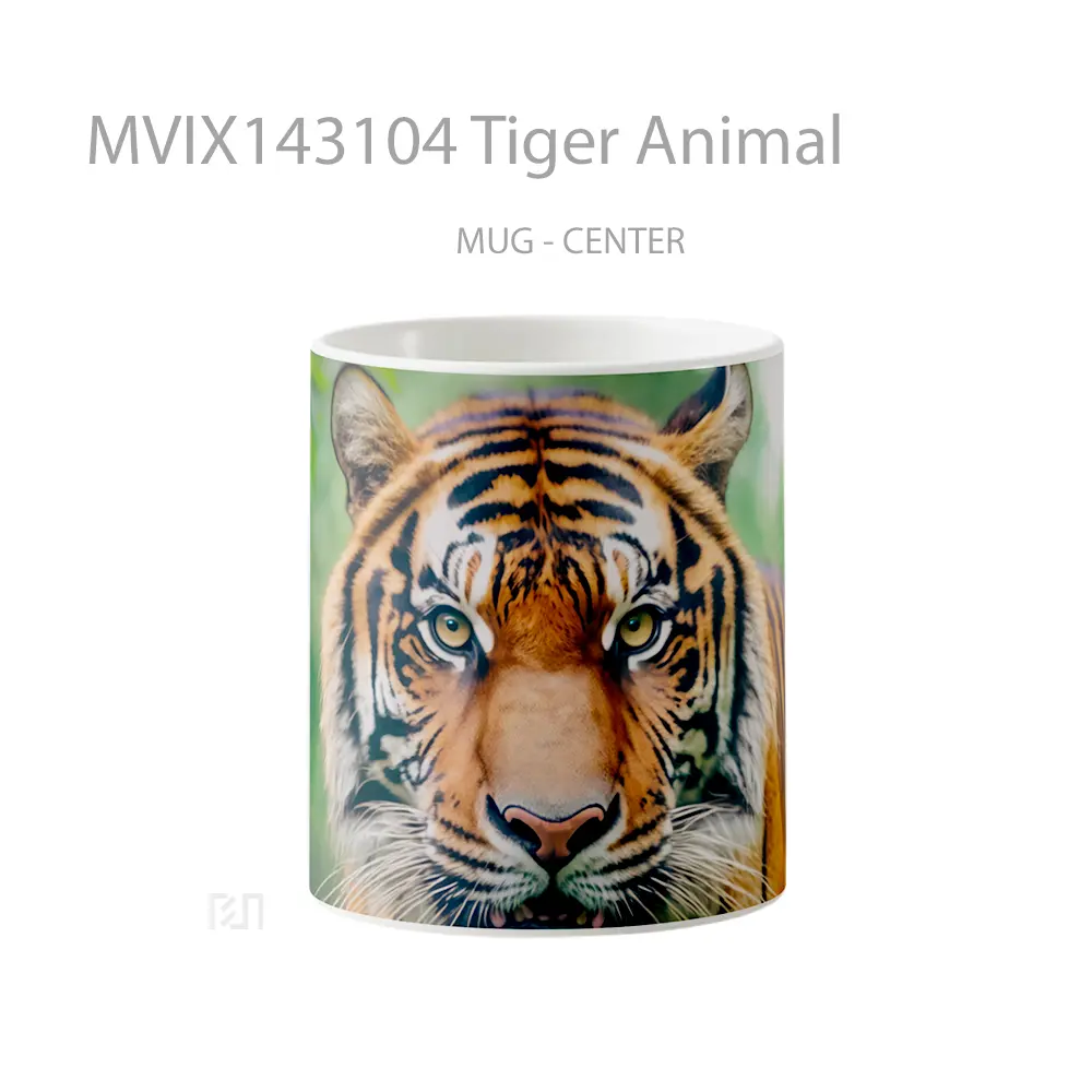 Mug Tiger Animal Gelas Hewan Lucu