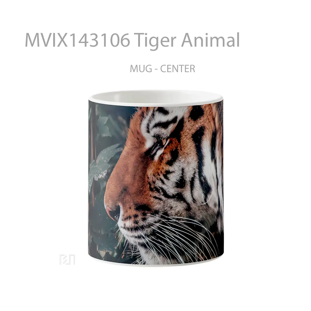 Mug Tiger Animal Gelas Hewan Lucu