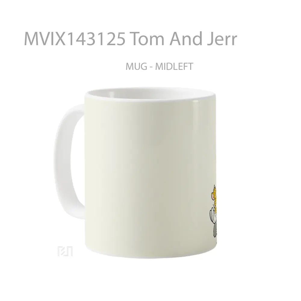 Mug Tom And Jerr Gelas Keramik Unik - All-side / Desain