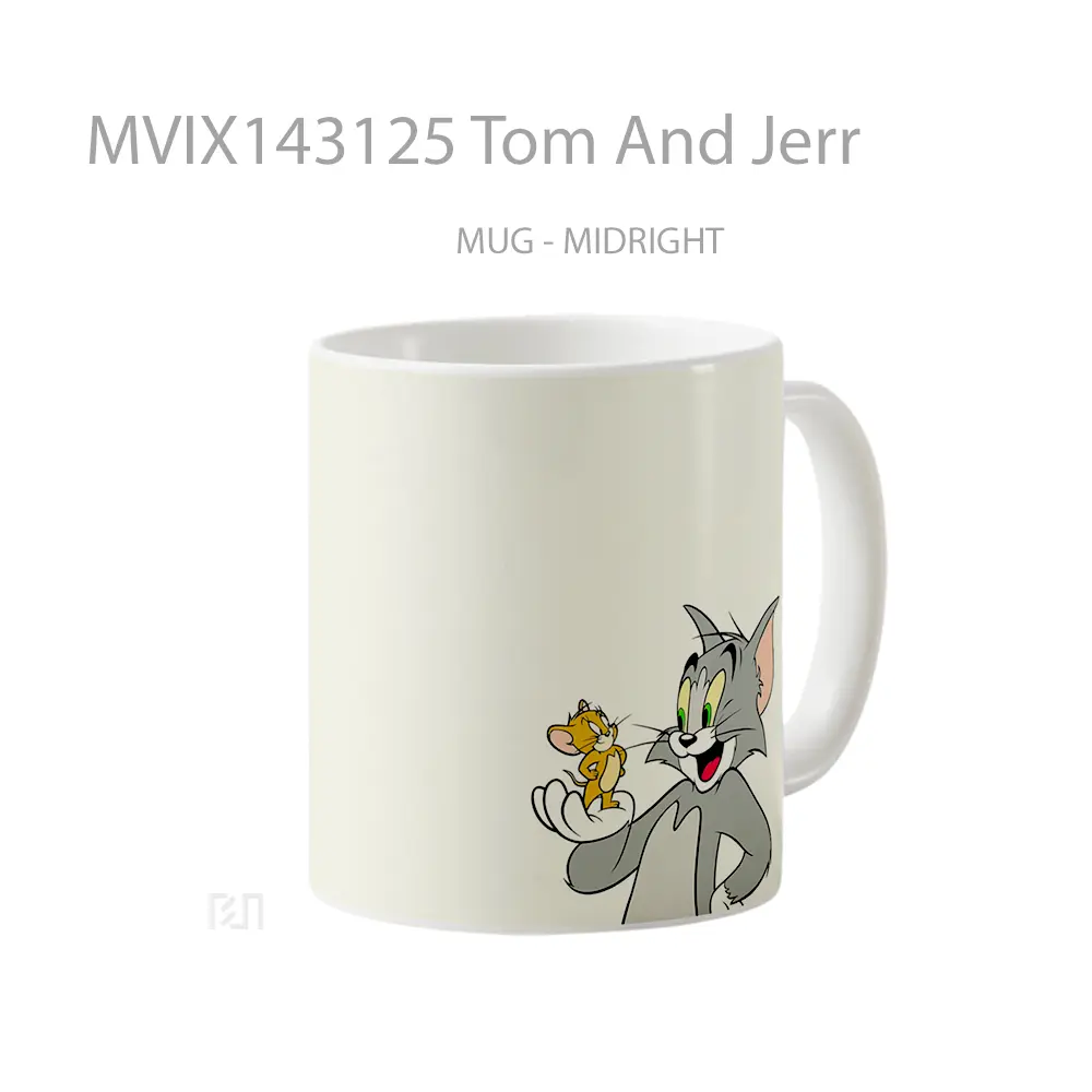 Mug Tom And Jerr Gelas Keramik Unik - All-side / Desain