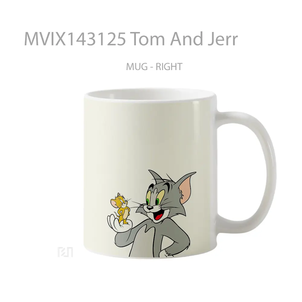 Mug Tom And Jerr Gelas Keramik Unik - All-side / Desain