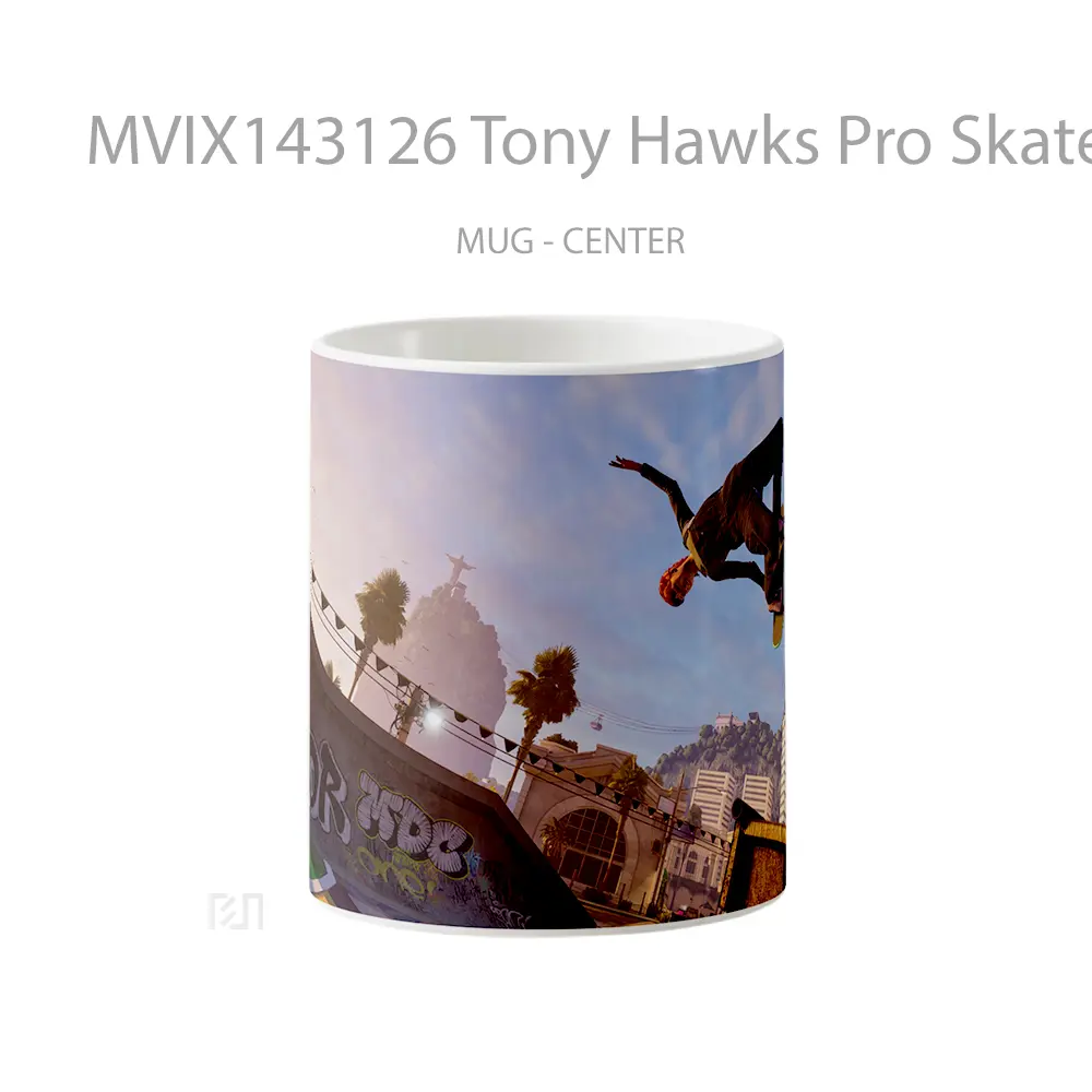 Mug Tony Hawks Pro Skater 3 4 Video Game Cangkir Gamer