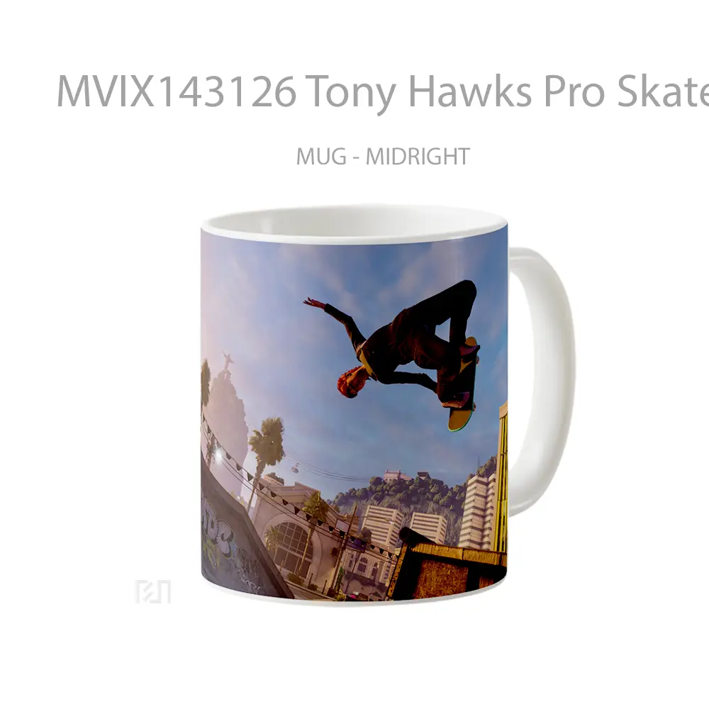 Mug Tony Hawks Pro Skater 3 4 Video Game Cangkir Gamer - All-side / Desain