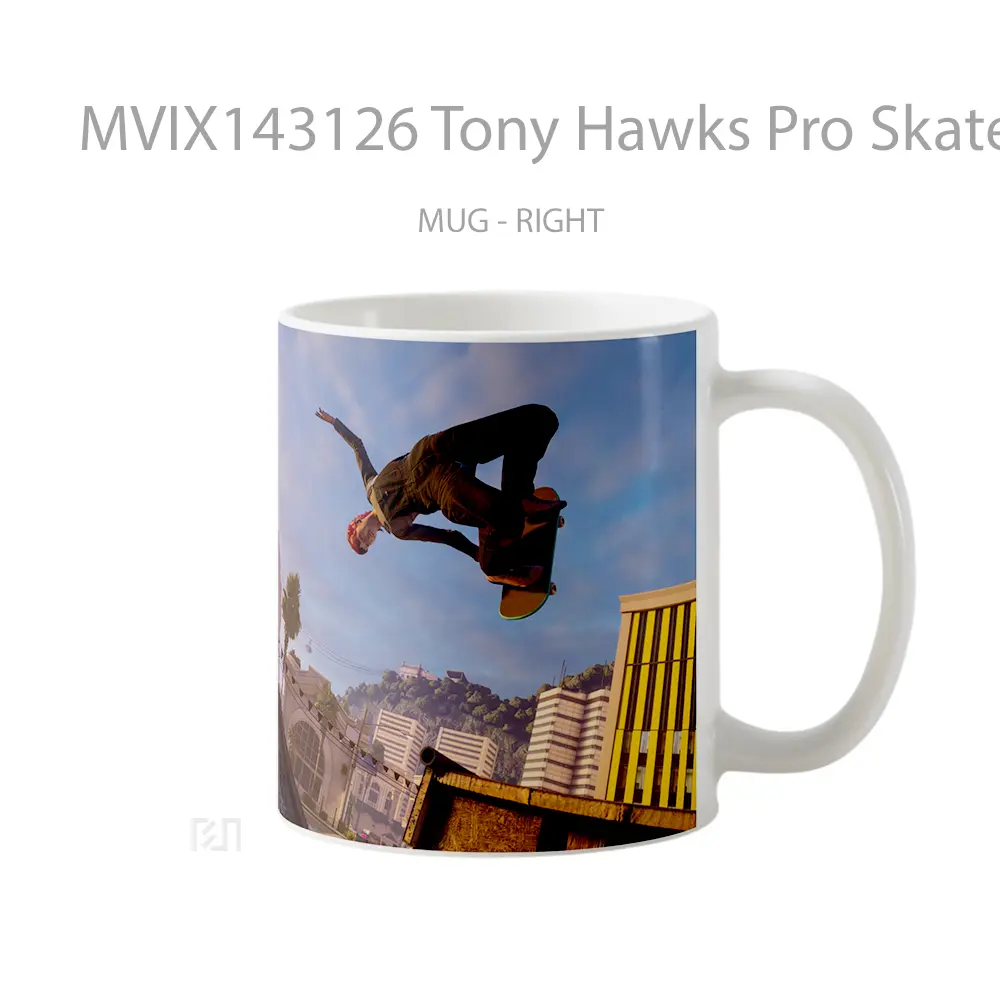 Mug Tony Hawks Pro Skater 3 4 Video Game Cangkir Gamer - All-side / Desain