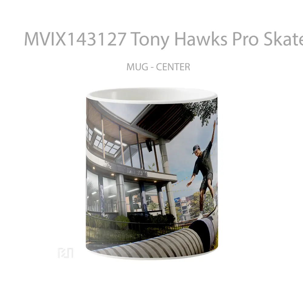 Mug Tony Hawks Pro Skater 3 4 Video Game Cangkir Gamer
