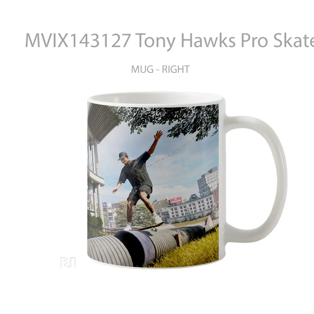 Mug Tony Hawks Pro Skater 3 4 Video Game Cangkir Gamer - All-side / Desain