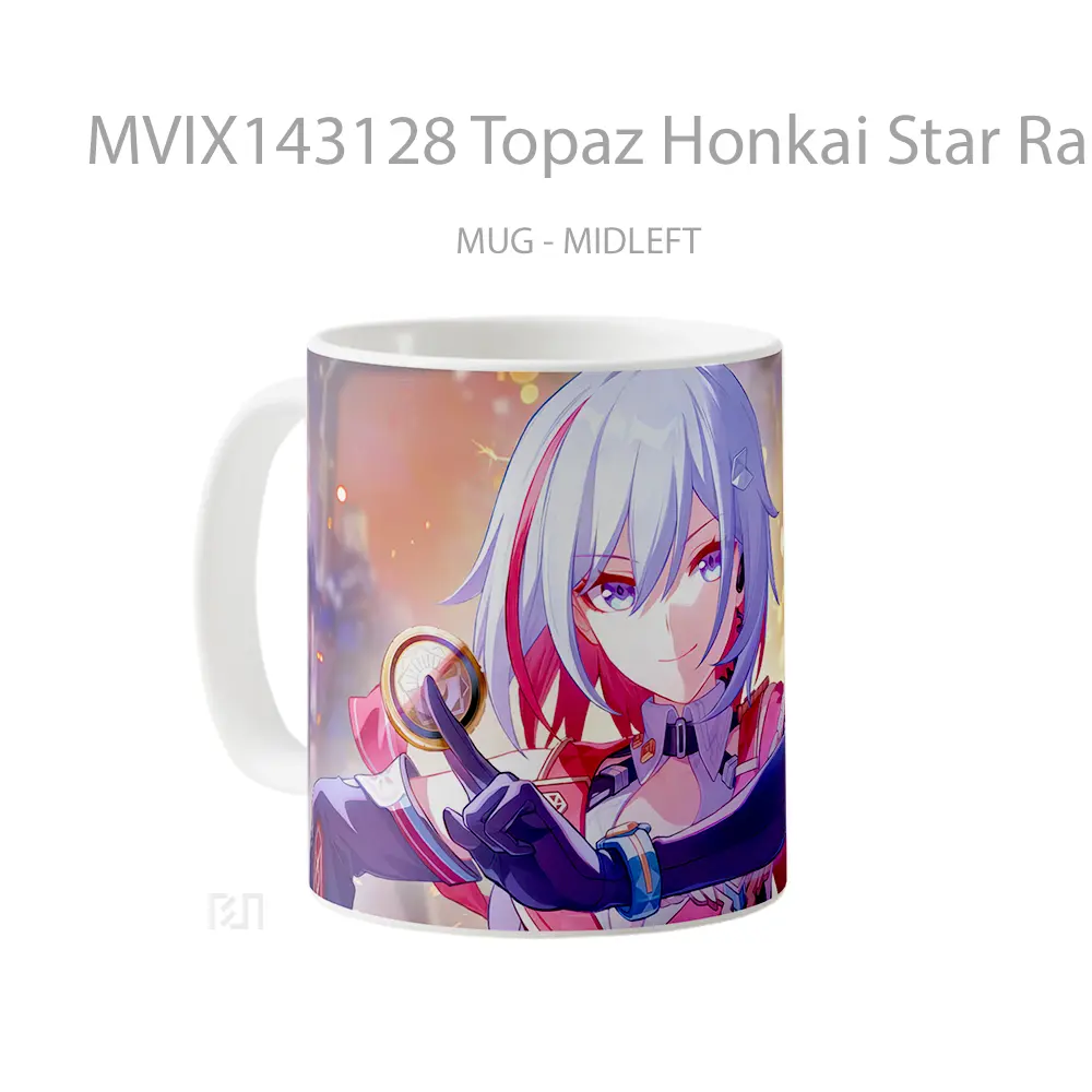 Mug Topaz Honkai Star Rail Gelas Keramik Unik - All-side / Desain
