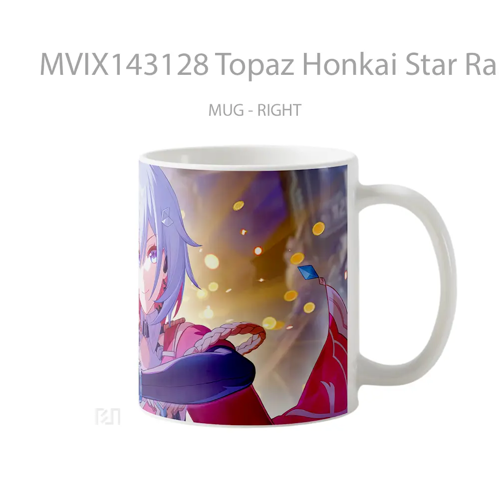 Mug Topaz Honkai Star Rail Gelas Keramik Unik - All-side / Desain