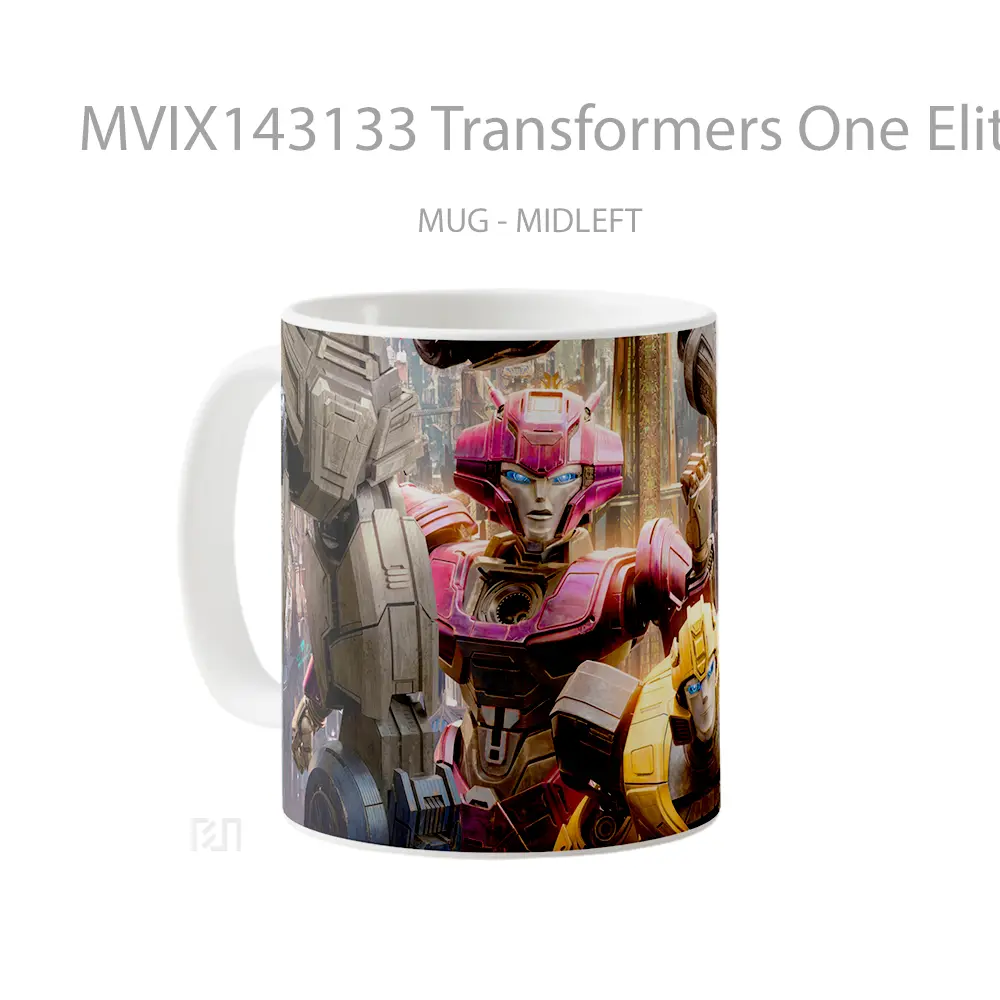 Mug Transformers One Elita 1 Bumblebee Gelas Keramik Unik - All-side / Desain