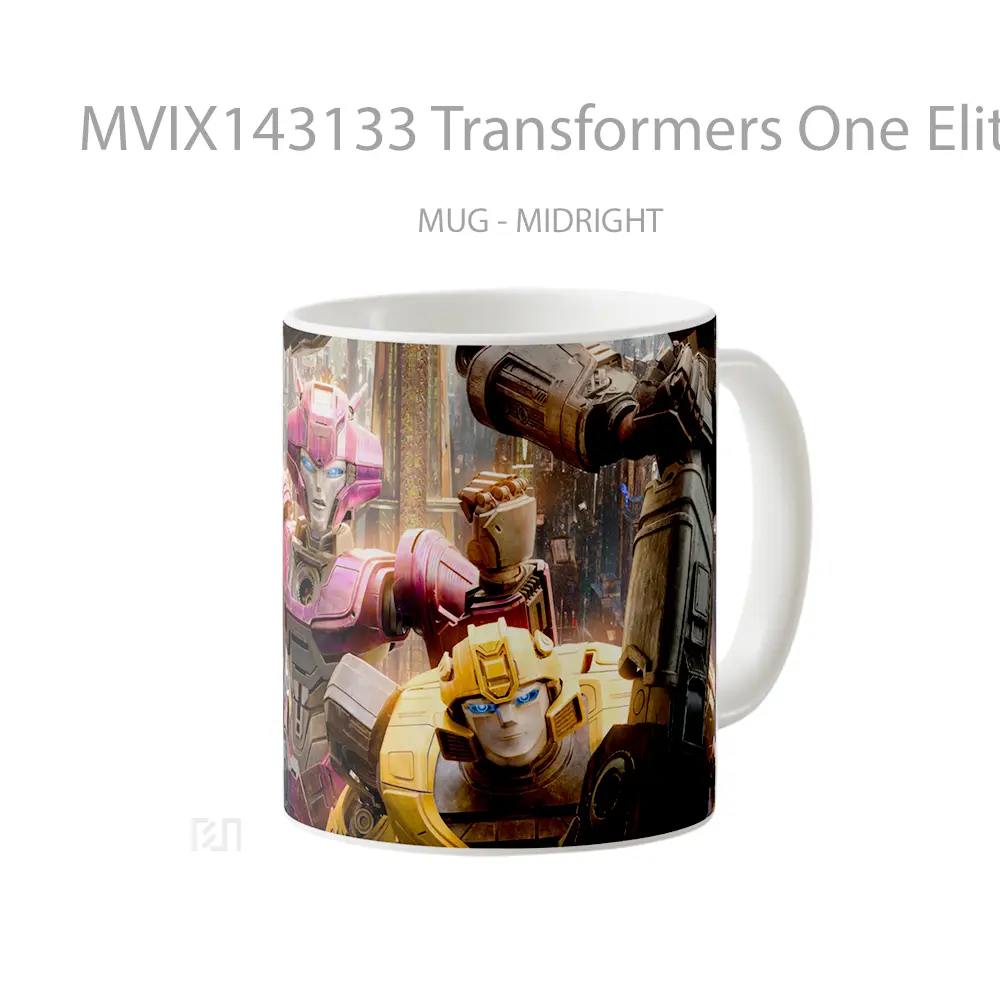 Mug Transformers One Elita 1 Bumblebee Gelas Keramik Unik - All-side / Desain