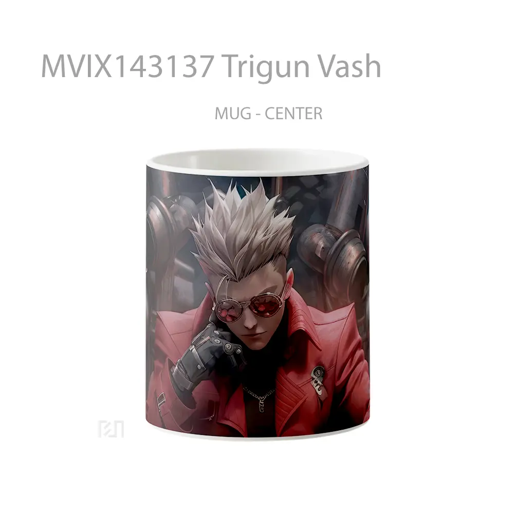 Mug Trigun Vash Gelas Keramik Unik