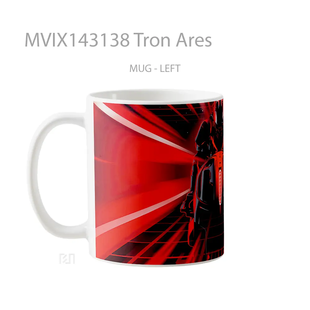 Mug Tron Ares Gelas Keramik Unik - All-side / Desain