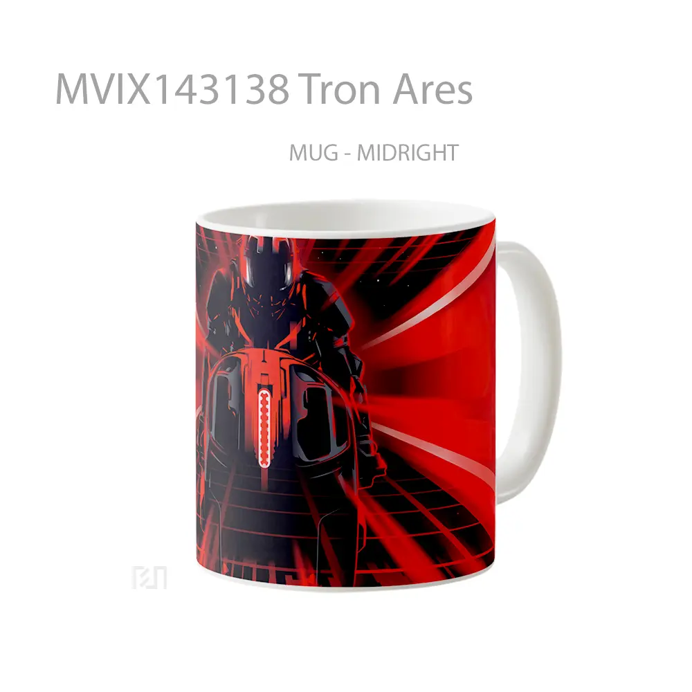 Mug Tron Ares Gelas Keramik Unik - All-side / Desain