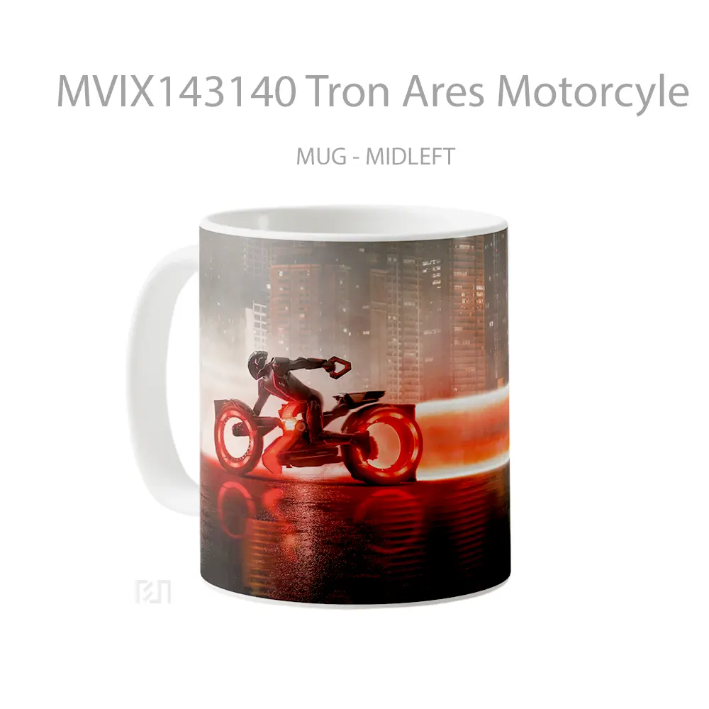 Mug Tron Ares Motorcyle Gelas Keramik Unik - All-side / Desain