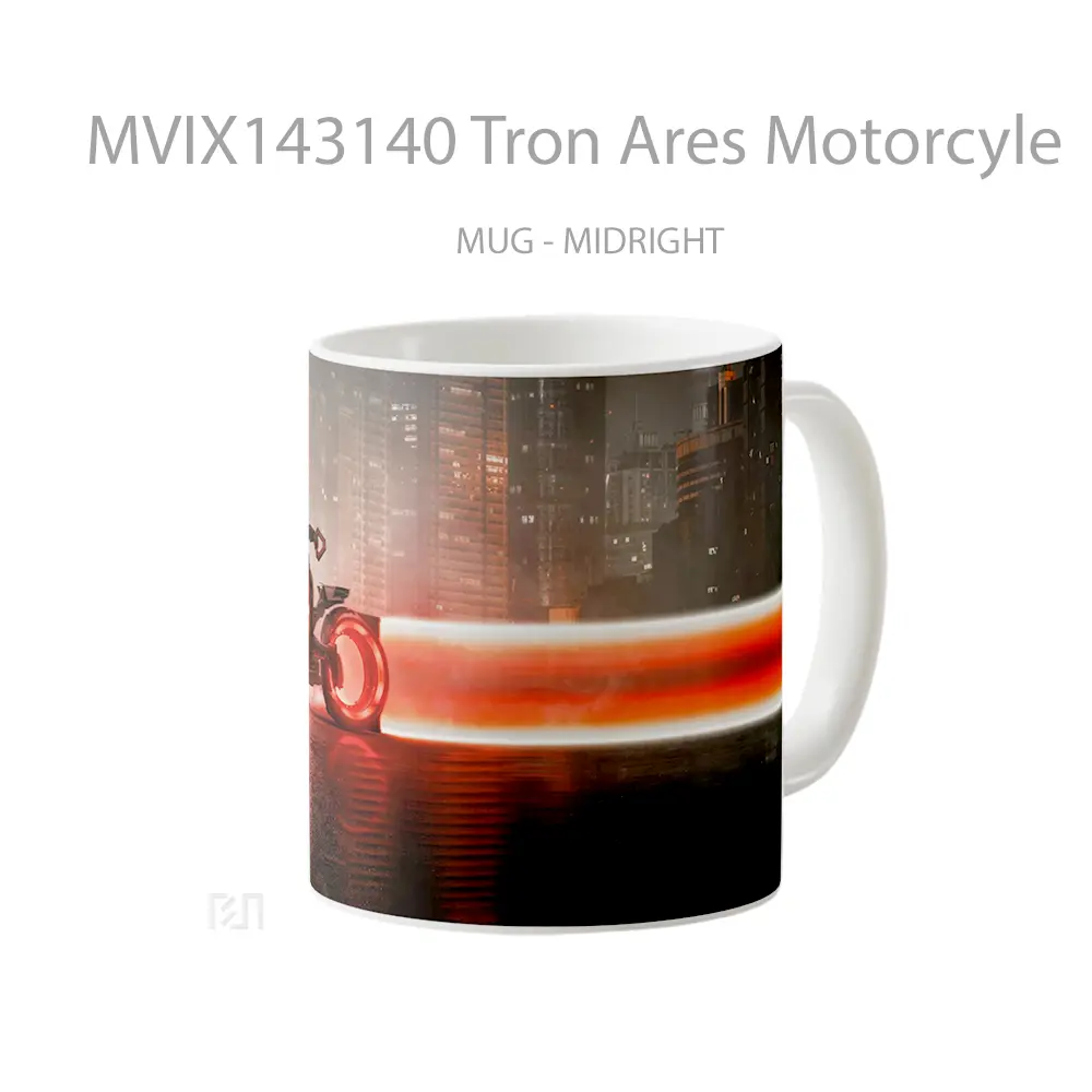 Mug Tron Ares Motorcyle Gelas Keramik Unik - All-side / Desain