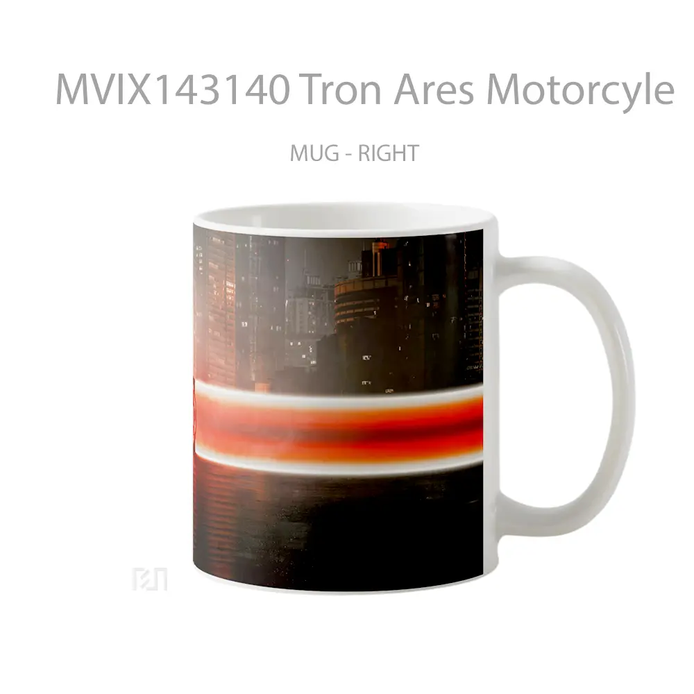 Mug Tron Ares Motorcyle Gelas Keramik Unik - All-side / Desain