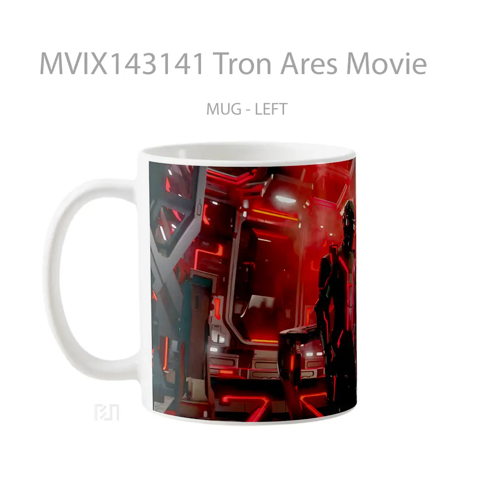 Mug Tron Ares Movie Gelas Keramik Unik - All-side / Desain