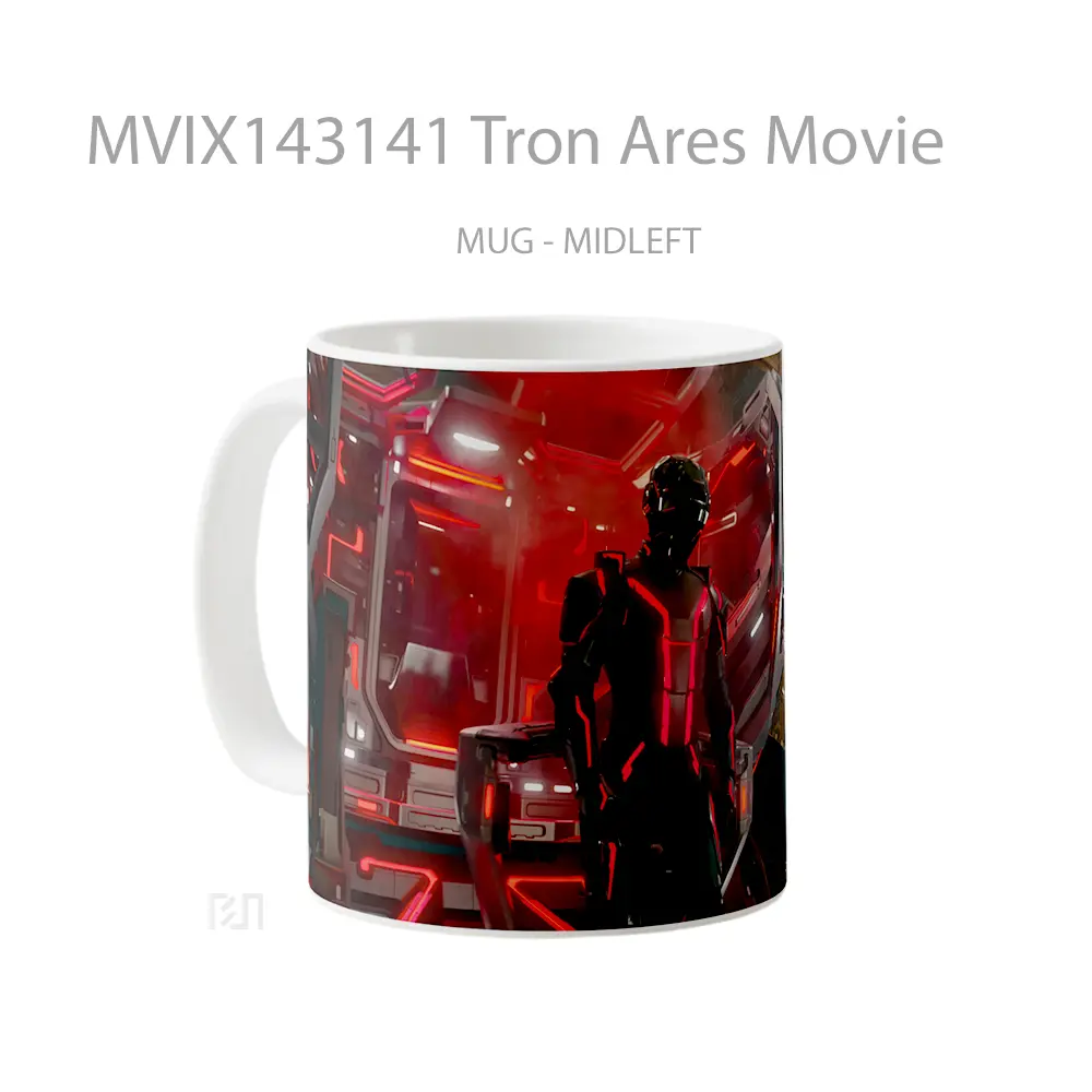 Mug Tron Ares Movie Gelas Keramik Unik - All-side / Desain