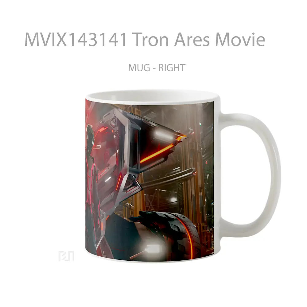 Mug Tron Ares Movie Gelas Keramik Unik - All-side / Desain