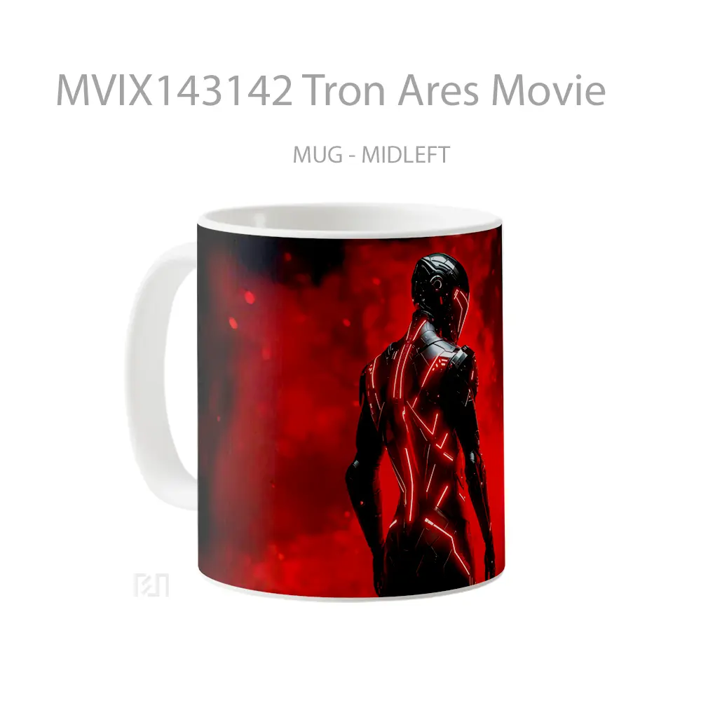 Mug Tron Ares Movie Gelas Keramik Unik - All-side / Desain
