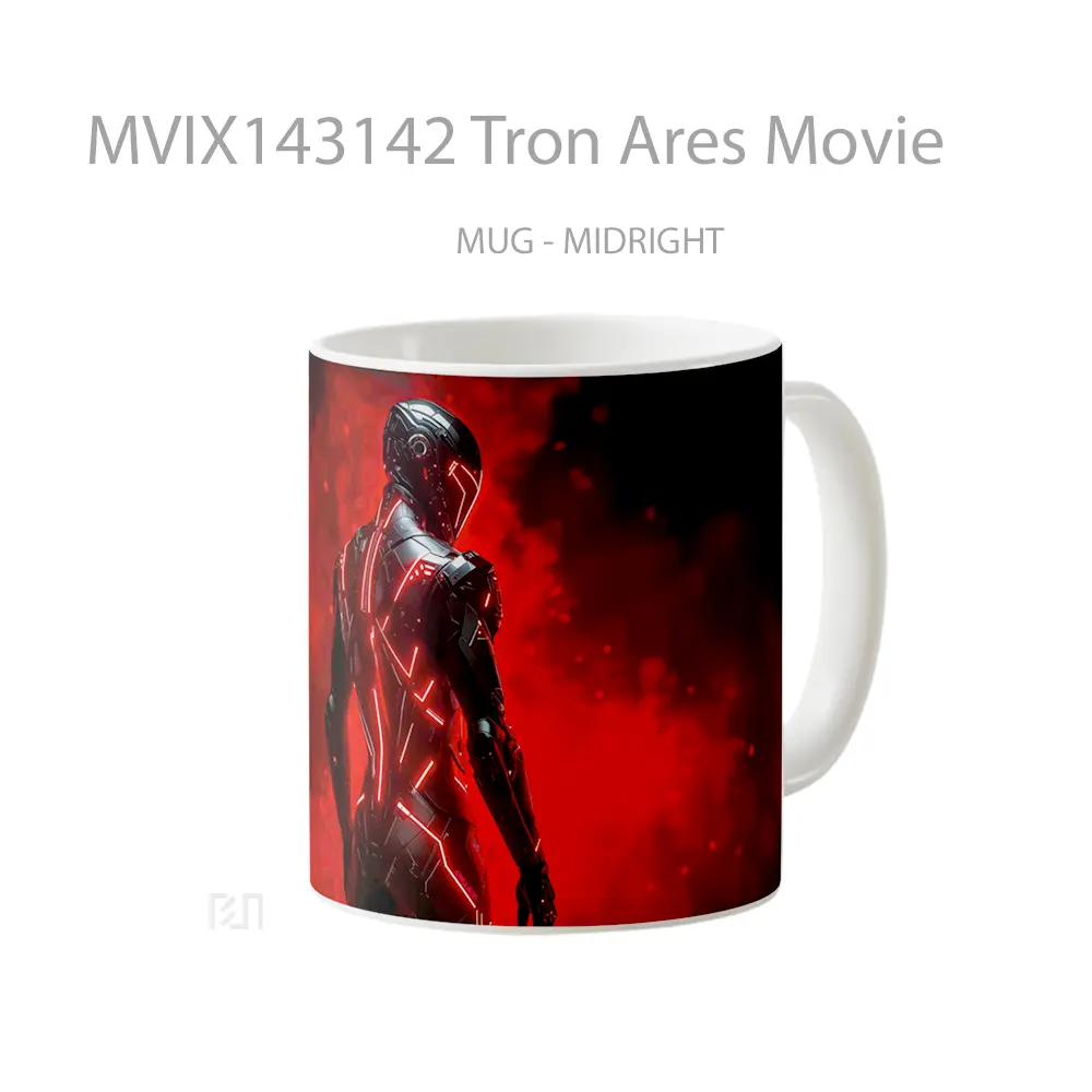 Mug Tron Ares Movie Gelas Keramik Unik - All-side / Desain