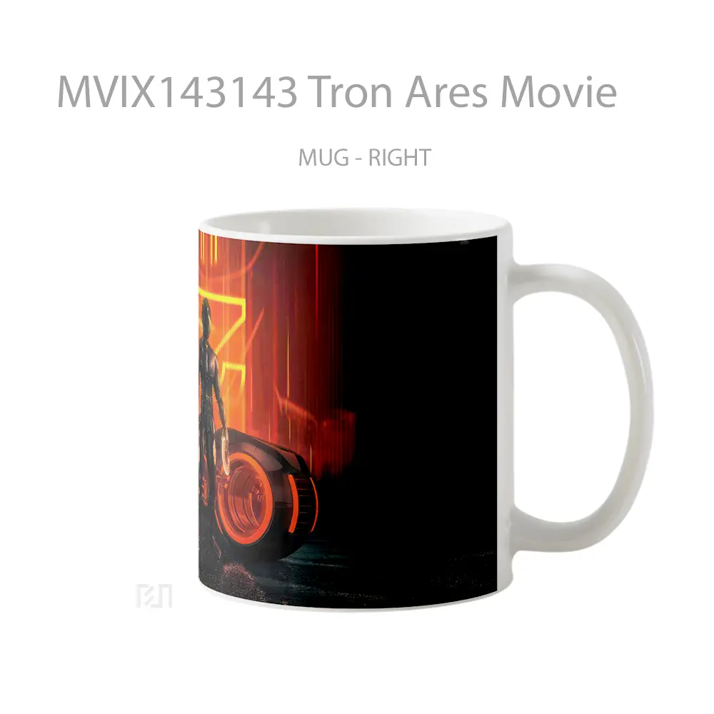 Mug Tron Ares Movie Gelas Keramik Unik - All-side / Desain