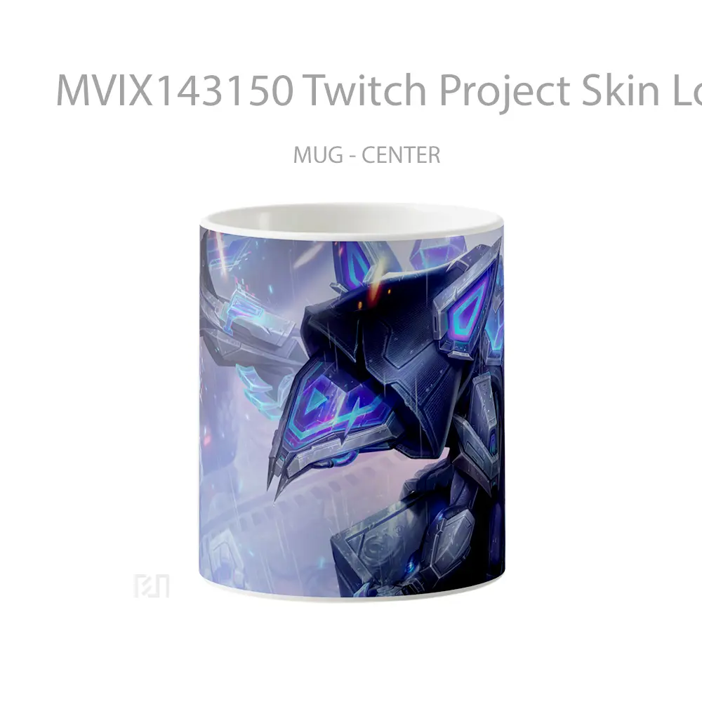 Mug Twitch Project Skin Lol Wild Rift Splash Art Cangkir Gamer