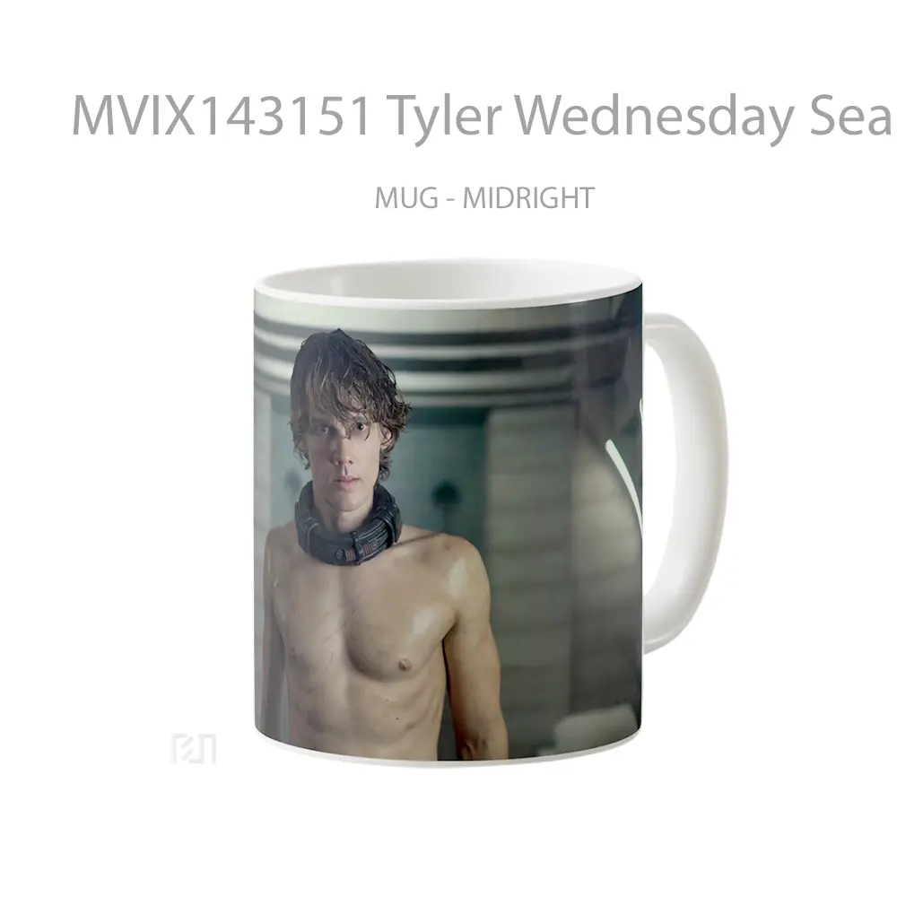 Mug Tyler Wednesday Season 2 Gelas Pemandangan Alam - All-side / Desain