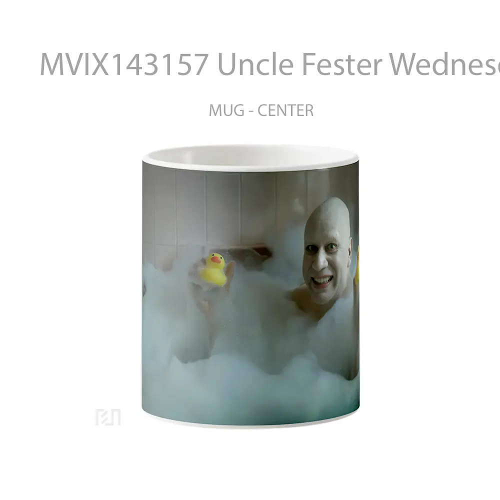 Mug Uncle Fester Wednesday Season 2 Gelas Pemandangan Alam