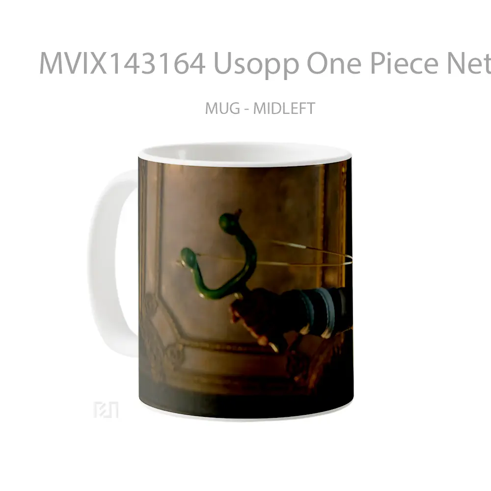 Mug Usopp One Piece Netflix Cangkir Anime - All-side / Desain
